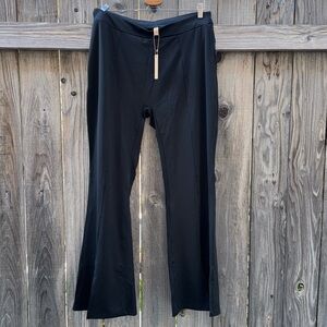Shapellx Front Slit Legging Black Size 3XL